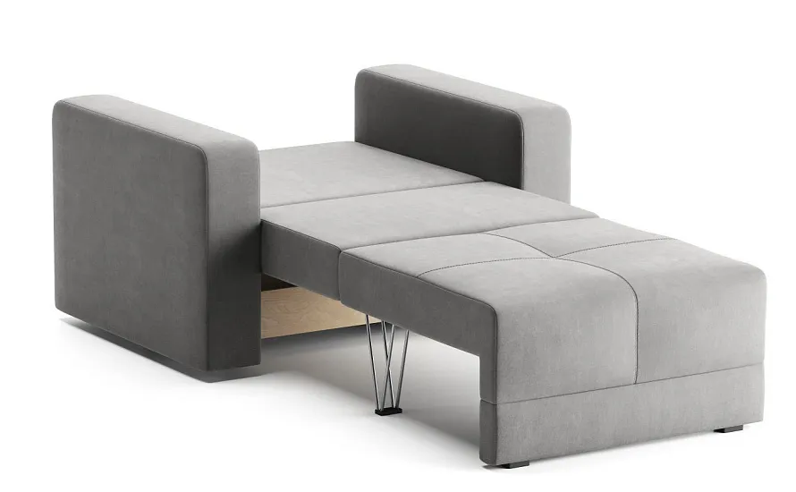 Кресло-кровать Баден Leonardo 14 серый - 8