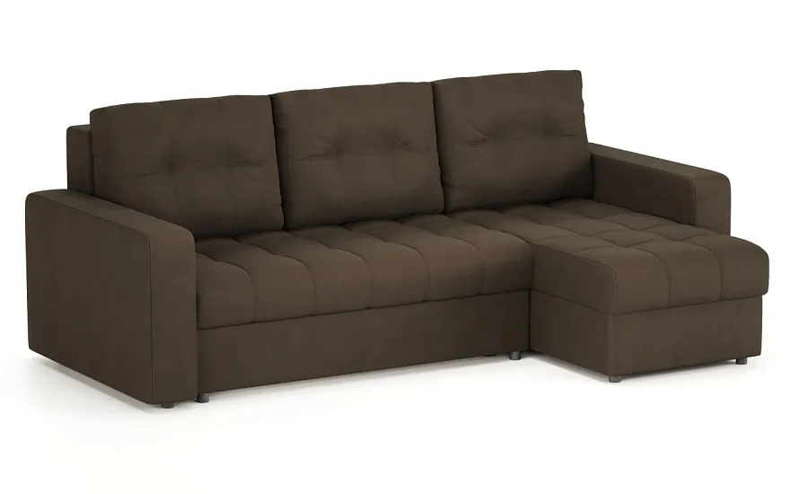 Диван угловой Тренто Leonardo 06 коричневый - 2 Диван угловой Тренто Leonardo 06 коричневый - 2