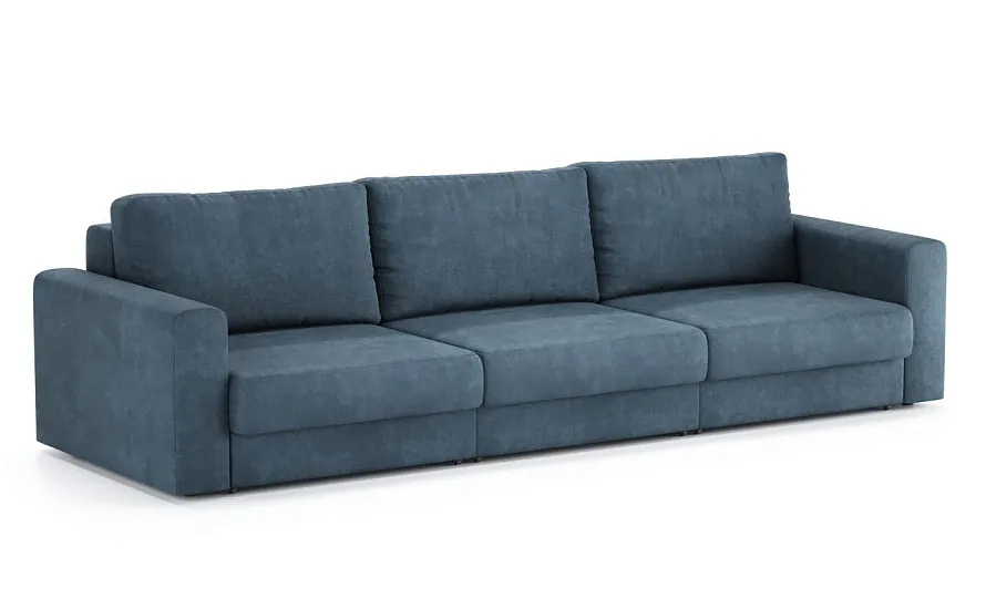 Диван Ларсон 3М Nordic 78 сапфир - 2