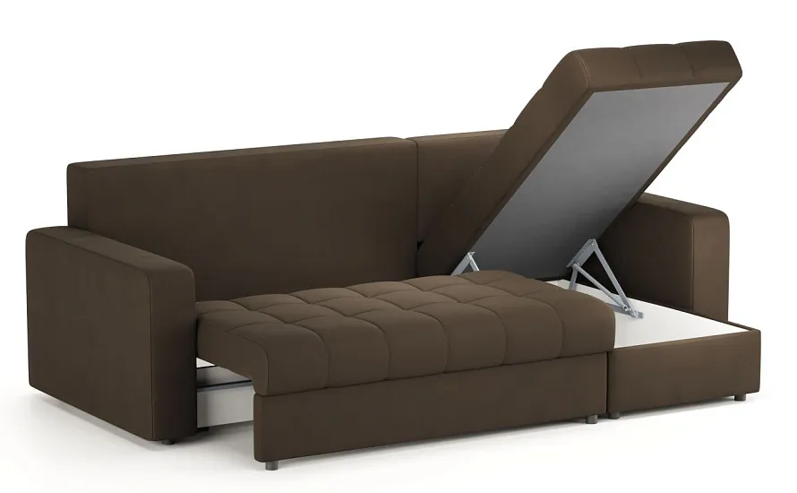 Диван угловой Тренто Leonardo 06 коричневый - 5 Диван угловой Тренто Leonardo 06 коричневый - 5