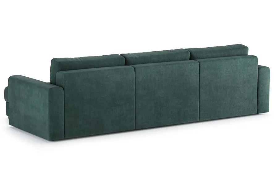 Диван Ларсон 3М Nordic 74 изумруд - 5