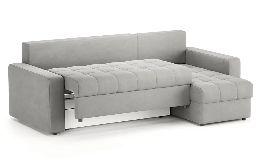 Диван угловой Тренто Leonardo 14 серый - 4