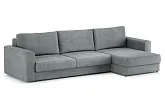 Диван угловой Ларсон 3М Nordic 83 серебристый - превью 2