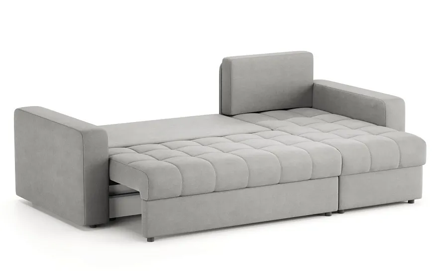 Диван угловой Тренто Leonardo 14 серый - 6