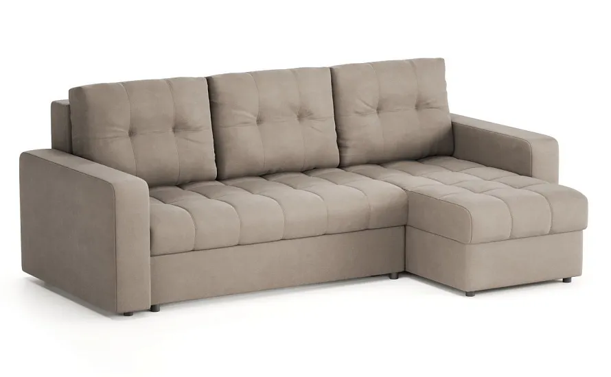 Диван угловой Тренто Leonardo 04 бежевый - 2 Диван угловой Тренто Leonardo 04 бежевый - 2