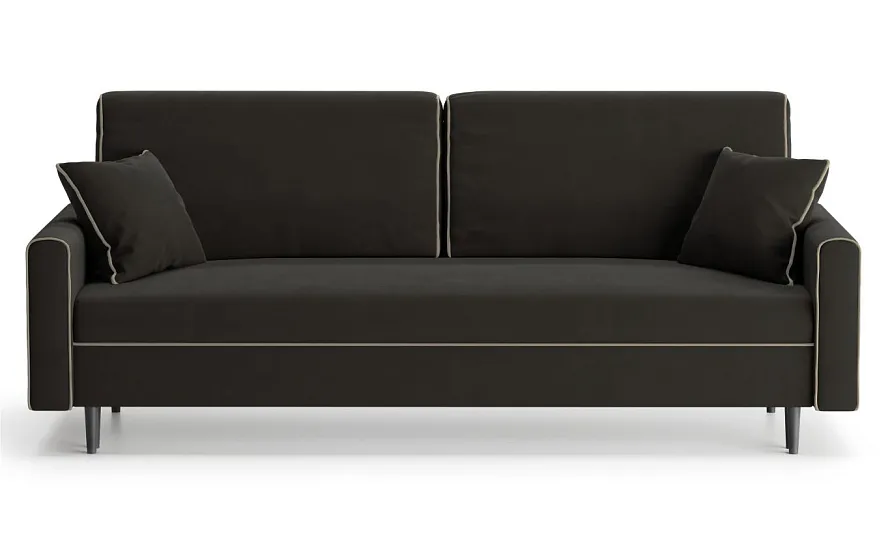 Диван Порту California 08 черный - 1 Диван Порту California 08 черный - 1